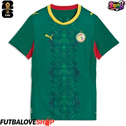 Dres Senegal Preč pre Ženy MS 2026 Krátky Rukáv